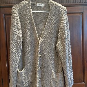 Zenana Women's Cream Cardigan Sweater